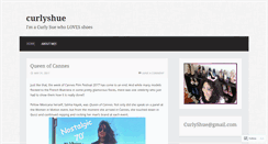 Desktop Screenshot of curlyshue.com