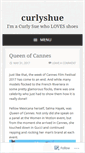 Mobile Screenshot of curlyshue.com